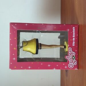A Christmas Story Clip On Key Chain